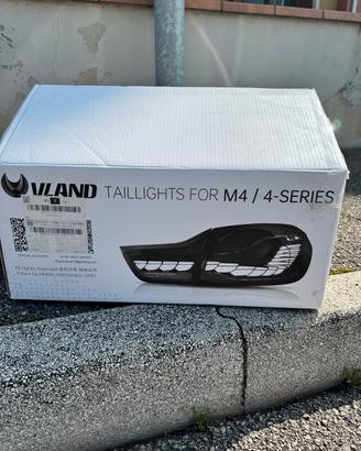 Fari posteriori oled per bmw m4/serie 4