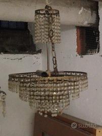 Lampadario in cristallo