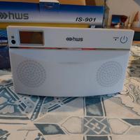 Radiosveglia con ricarica usb