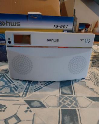Radiosveglia con ricarica usb