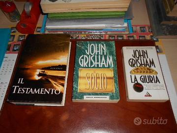 3 Libri di John Grisham