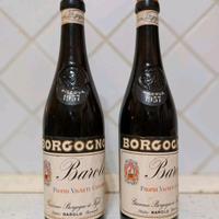 Barolo Riserva 1957 coppia di bottiglie 