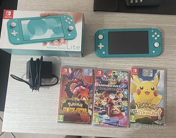 Nintendo Switch Lite + 3 giochi originali