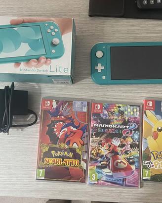 Nintendo Switch Lite + 3 giochi originali