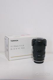 Obbiettivo Tamron 17-70 F2.8 per Fujifilm