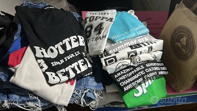 Magliette e pantaloncini misti