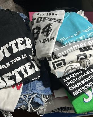 Magliette e pantaloncini misti