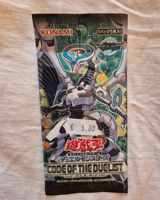 Booster Pack Code of the Duelist giapponese