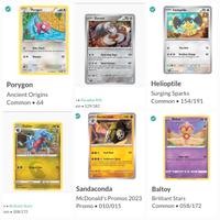 carte Pokémon da scambiare