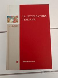La letteratura italiana, raccolta completa 