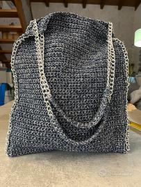 Borsa fatta a mano Uncinetto