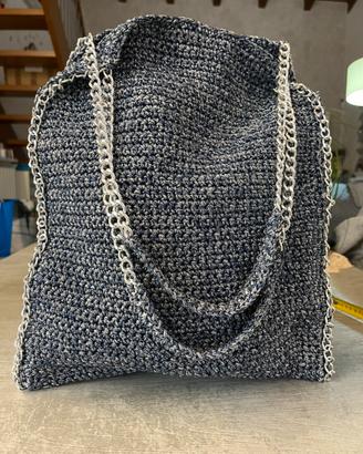 Borsa fatta a mano Uncinetto