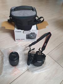 Kit Canon 2000D + Tokina 24-70 f/2.8 + treppiede