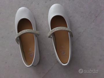 scarpe 34 ballerine bianche di Bata