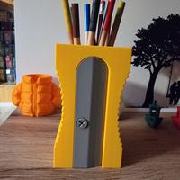 Temperino portamatite