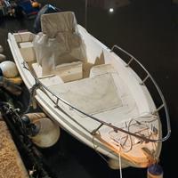 Barca Open 4,5m con motore 40CV e posto barca