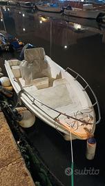 Barca Open 4,5m con motore 40CV e posto barca