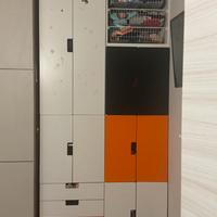 Armadio ikea bambini + libreria