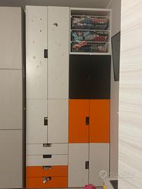 Armadio ikea bambini + libreria