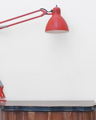 Lampada Naska Loris L-1 Luxo Rossa Vintage anni 50