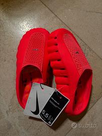 Nike Mind 001 Mules "Solar Red" - Nuove con Cartel