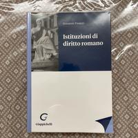 Libro Istituzioni di Diritto Romano Giappichelli