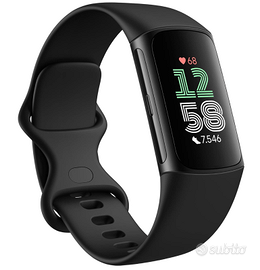 Smartwatch Fitbit Charge 6 Nero Google