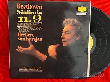 Beethoven Sinfonia 9 con Herbert von Karajan