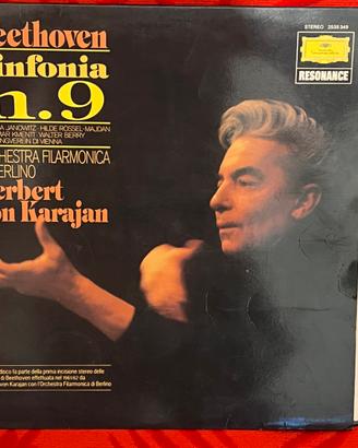 Beethoven Sinfonia 9 con Herbert von Karajan