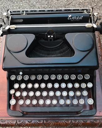 Macchina per scrivere Everest antica