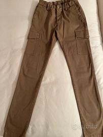 Pantaloni lunghi invernali Mason's marroni 10 anni