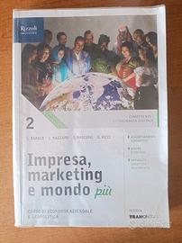 libro scuola sup. "Impresa, marketing e mondo più2