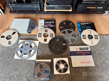 Nastri Bobine Revox Maxell Nab