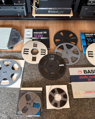 Nastri Bobine Revox Maxell Nab