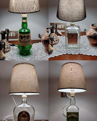 Lampade MONTENEGRO-DISARONNO-CROWN-JACK DANIELS