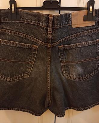 Pantaloncini neri denim Uomo👖