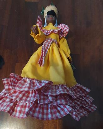 Bambola Originale da CUBA, fatto a Mano