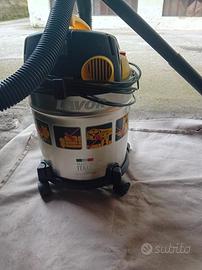 aspirapolvere e liquidi  a bidone
