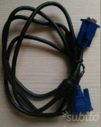 Cavo vga nuovo monitor pc