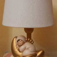 Lampada thun con Angelo x tavolo comodino abatjour