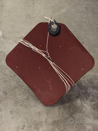 Parabola satellitare pentagonale marrone (tipo Fra