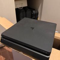 PS4 Slim 500 gb + 2 joystick e giochi + TV led 27”