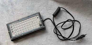 Lampada LED 50W luce blu/UV – modello CHX-FL-A-50W