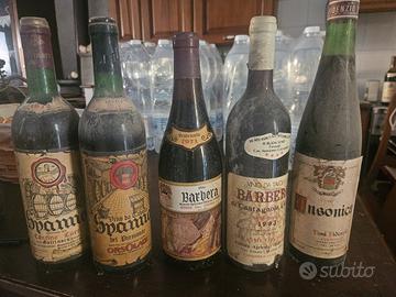 bottiglie di vino  