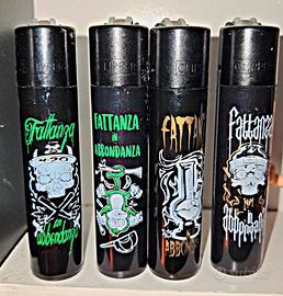 4 accendini clipper fattanza in abbondanza