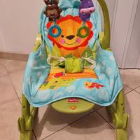 Sdraietta dondolino Fisher Price Cresci con me vib