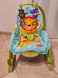 Sdraietta dondolino Fisher Price Cresci con me vib