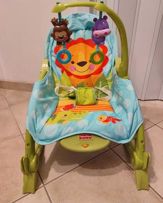 Sdraietta dondolino Fisher Price Cresci con me vib