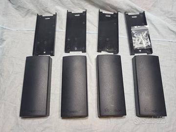 6 x Copricavo coprifilo modulare Nero Meliconi