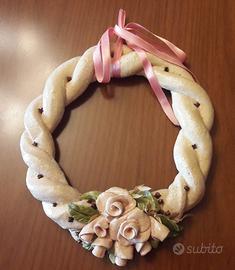 Decorazione a Treccia in pasta di sale